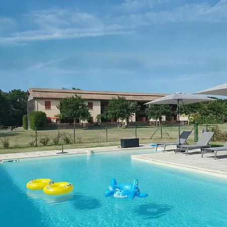 Les De - Piscine&clim - Campagne - 4 Personnes Pardaillan